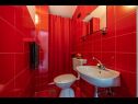 Apartments Perci- cosy and comfortable A1 Novi(2+2) , SA2 Stari(2) Krnica - Istria  - Studio apartment - SA2 Stari(2): bathroom with toilet