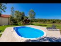  Green house - outdoor pool & BBQ: H(6+2) Plaski - Continental Croatia - Croatia - house