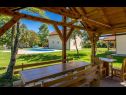 Green house - outdoor pool & BBQ: H(6+2) Plaski - Continental Croatia - Croatia - garden terrace