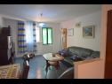 Apartments Jozefina - barbecue: A1(4+1), A2(3+1) Malinska - Island Krk  - Apartment - A1(4+1): living room