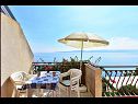 Apartments Goran - 150m from sea: SA1(3), A3(4+1) Brela - Riviera Makarska  - Apartment - A3(4+1): terrace