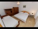 Apartments Miljko - 80 m from beach: A1(6), SA2(2), A10(4+1), A11(2+2) Brela - Riviera Makarska  - Apartment - A1(6): bedroom