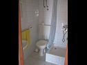 Apartments Nik - 50 M from the sea : A1(2+1), A2(2) Gradac - Riviera Makarska  - Apartment - A1(2+1): bathroom with toilet