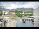 Apartments Mila - 2 bedrooms and free parking: A4(4), A5(5) Makarska - Riviera Makarska  - Apartment - A4(4): balcony view