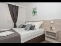 Apartments Mari - 40m from the beach: A1(4+2) , A2(2+2), A3(2+2), A4(2+2), A5(2+2), A6(4+2) Makarska - Riviera Makarska  - Apartment - A3(2+2): bedroom