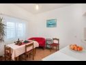 Apartments Nataša -100m from sea: A1(5), A2(9) Podgora - Riviera Makarska  - Apartment - A1(5): living room