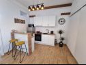 Apartments Gogi - 100 m from beach: A6(4+1), A1(2+1), A2(2+1), A8(4+2) Zivogosce - Riviera Makarska  - Apartment - A8(4+2): kitchen and dining room