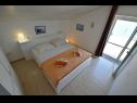 Apartments Denko - right on the beach: A1(7), SA2(2), SA3(2) Betina - Island Murter  - Apartment - A1(7): bedroom
