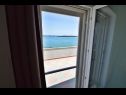 Apartments Denko - right on the beach: A1(7), SA2(2), SA3(2) Betina - Island Murter  - Apartment - A1(7): window view