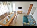 Apartments Denko - right on the beach: A1(7), SA2(2), SA3(2) Betina - Island Murter  - Apartment - A1(7): living room