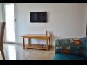 Apartments Denko - right on the beach: A1(7), SA2(2), SA3(2) Betina - Island Murter  - Apartment - A1(7): living room