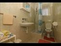 Apartments Slavica - free parking A1 Mali (3), A2 Veliki (4) Jezera - Island Murter  - Apartment - A1 Mali (3): bathroom with toilet