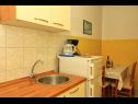 Apartments Slavica - free parking A1 Mali (3), A2 Veliki (4) Jezera - Island Murter  - Apartment - A1 Mali (3): kitchen and dining room