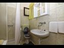 Apartments Slavica - free parking A1 Mali (3), A2 Veliki (4) Jezera - Island Murter  - Apartment - A2 Veliki (4): bathroom with toilet