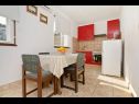 Apartments Ive - with sea view: A1(2), A2(4) Tisno - Island Murter  - Apartment - A2(4): kitchen and dining room