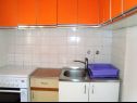 Apartments Stric - 10 m from beach: A1(8+1) Dugi Rat - Riviera Omis  - Apartment - A1(8+1): kitchen