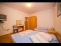 Apartments Saga - with swimming pool A2(2+1), A3(6+1) Lokva Rogoznica - Riviera Omis  - Apartment - A2(2+1): bedroom