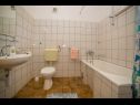 Apartments Saga - with swimming pool A2(2+1), A3(6+1) Lokva Rogoznica - Riviera Omis  - Apartment - A2(2+1): bathroom with toilet