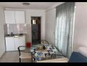 Apartments Zorica - with view: A1(4+1), SA2(2+1), SA3(2+1), SA4(2+1), A5(10+1) Marusici - Riviera Omis  - Studio apartment - SA4(2+1): kitchen and dining room