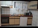 Apartments Zorica - with view: A1(4+1), SA2(2+1), SA3(2+1), SA4(2+1), A5(10+1) Marusici - Riviera Omis  - Apartment - A5(10+1): kitchen