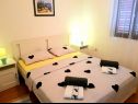 Apartments Mare - 50 m from beach: A1 Mijo (6+1), A2 Petar (2+2), A3 Katja (2+2) Mandre - Island Pag  - Apartment - A1 Mijo (6+1): bedroom