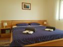 Apartments Mare - 50 m from beach: A1 Mijo (6+1), A2 Petar (2+2), A3 Katja (2+2) Mandre - Island Pag  - Apartment - A1 Mijo (6+1): bedroom