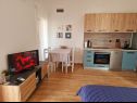 Apartments Mare - 50 m from beach: A1 Mijo (6+1), A2 Petar (2+2), A3 Katja (2+2) Mandre - Island Pag  - Apartment - A3 Katja (2+2): living room