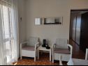 Apartments Nives - great location: A1(6), A5(2), A6(2), A7(2), A2(4), A3(3), A4(3) Novalja - Island Pag  - Apartment - A2(4): living room
