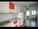 Apartments BRANO - with swimming pool A9(8+2), A10(4+2), SA11(5), SA12(5) Novalja - Island Pag  - Studio apartment - SA11(5): kitchen and dining room