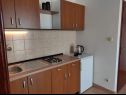 Apartments Nives - great location: A1(6), A5(2), A6(2), A7(2), A2(4), A3(3), A4(3) Novalja - Island Pag  - Apartment - A6(2): kitchen