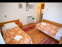 Apartments and rooms Ivan - great location: A1(2+2), A2(4), SA3(2), R1(2), R2(2) , R3(2) Novalja - Island Pag  - Room - R1(2): bedroom