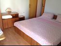Apartments Sab - 40 m from beach: A1(4+2), A5(4+2), A2(4+2) Povljana - Island Pag  - Apartment - A5(4+2): bedroom
