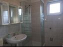 Apartments Branko A1(4+2), A3(4+2), A4(2+2) Povljana - Island Pag  - Apartment - A1(4+2): bathroom with toilet
