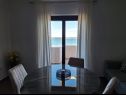 Apartments Dijana - right next to the beach: A1-prizemlje(5), A2-prizemlje (2), A3 (2+2) Tkon - Island Pasman  - Apartment - A2-prizemlje (2): dining room