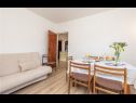 Apartments Nedo - private parking: A1(6) Supetarska Draga - Island Rab  - Apartment - A1(6): dining room