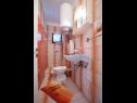 Apartments Marija - good location A1(4+1), A2(4+1) Supetarska Draga - Island Rab  - Apartment - A1(4+1): bathroom with toilet