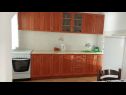 Apartments Jase - 30 m from beach : SA1-crvena kuhinja(2), A2(4), SA3(2+1), SA4-bijela kuhinja(2) Lukovo Sugarje - Riviera Senj  - Studio apartment - SA3(2+1): kitchen
