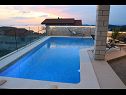 Holiday home Filippo - with pool : H(8+2) Bilo - Riviera Sibenik  - Croatia - swimming pool