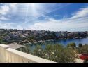 Apartments Branka - 30 m from beach: A1 zeleni(4+1), A2 žuti(4+1) Cove Kanica (Rogoznica) - Riviera Sibenik  - Croatia - Apartment - A2 žuti(4+1): sea view