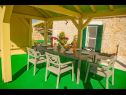 Holiday home Villa Karaga - with private pool: H(8+1) Ljubotic - Riviera Sibenik  - Croatia - garden terrace