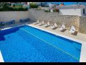 Apartments Bisernica - with pool; A1(6), A2(6), A3(2) Razanj - Riviera Sibenik  - Apartment - A3(2): swimming pool