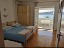 Apartments Tonci - by the sea: A2(4), A3(4) Rogoznica - Riviera Sibenik  - Apartment - A3(4): bedroom