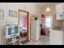 Apartments Marija  - 40 m from beach: A1-Plavi (2+1), A2-Crveni (2+1) Rogoznica - Riviera Sibenik  - Apartment - A2-Crveni (2+1): kitchen
