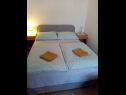 Apartments Marija  - 40 m from beach: A1-Plavi (2+1), A2-Crveni (2+1) Rogoznica - Riviera Sibenik  - Apartment - A1-Plavi (2+1): bedroom