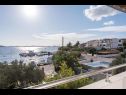 Apartments Ante - 10 m from sea: A1(6) Srima - Riviera Sibenik  - balcony view (house and surroundings)