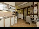 Apartments Georgi - 200 m from sea: SA1 crveni(2), SA2 oranz(2), SA3 zuti(2) Cove Stivasnica (Razanj) - Riviera Sibenik  - Croatia - Studio apartment - SA3 zuti(2): kitchen and dining room