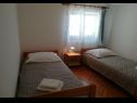 Apartments Marija - 100 m from beach: A1(4), A2(4), A3(4), A4(3), A5(2+1) Tribunj - Riviera Sibenik  - Apartment - A1(4): bedroom