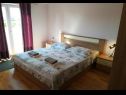 Apartments Marija - 100 m from beach: A1(4), A2(4), A3(4), A4(3), A5(2+1) Tribunj - Riviera Sibenik  - Apartment - A5(2+1): bedroom