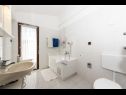 Apartments Slavka - free parking & BBQ: SA1(2), SA2(2+1), SA3(3), A4(4+1) Tribunj - Riviera Sibenik  - Apartment - A4(4+1): bathroom with toilet