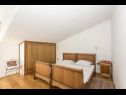 Apartments Slavka - free parking & BBQ: SA1(2), SA2(2+1), SA3(3), A4(4+1) Tribunj - Riviera Sibenik  - Apartment - A4(4+1): bedroom